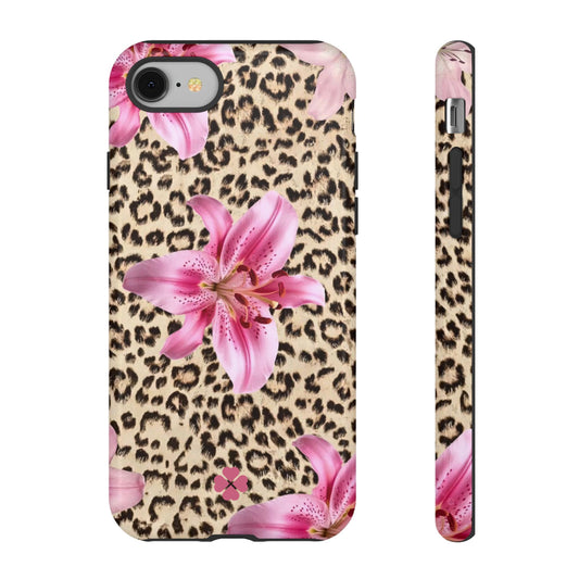 Cheetah Lilies Phone Case