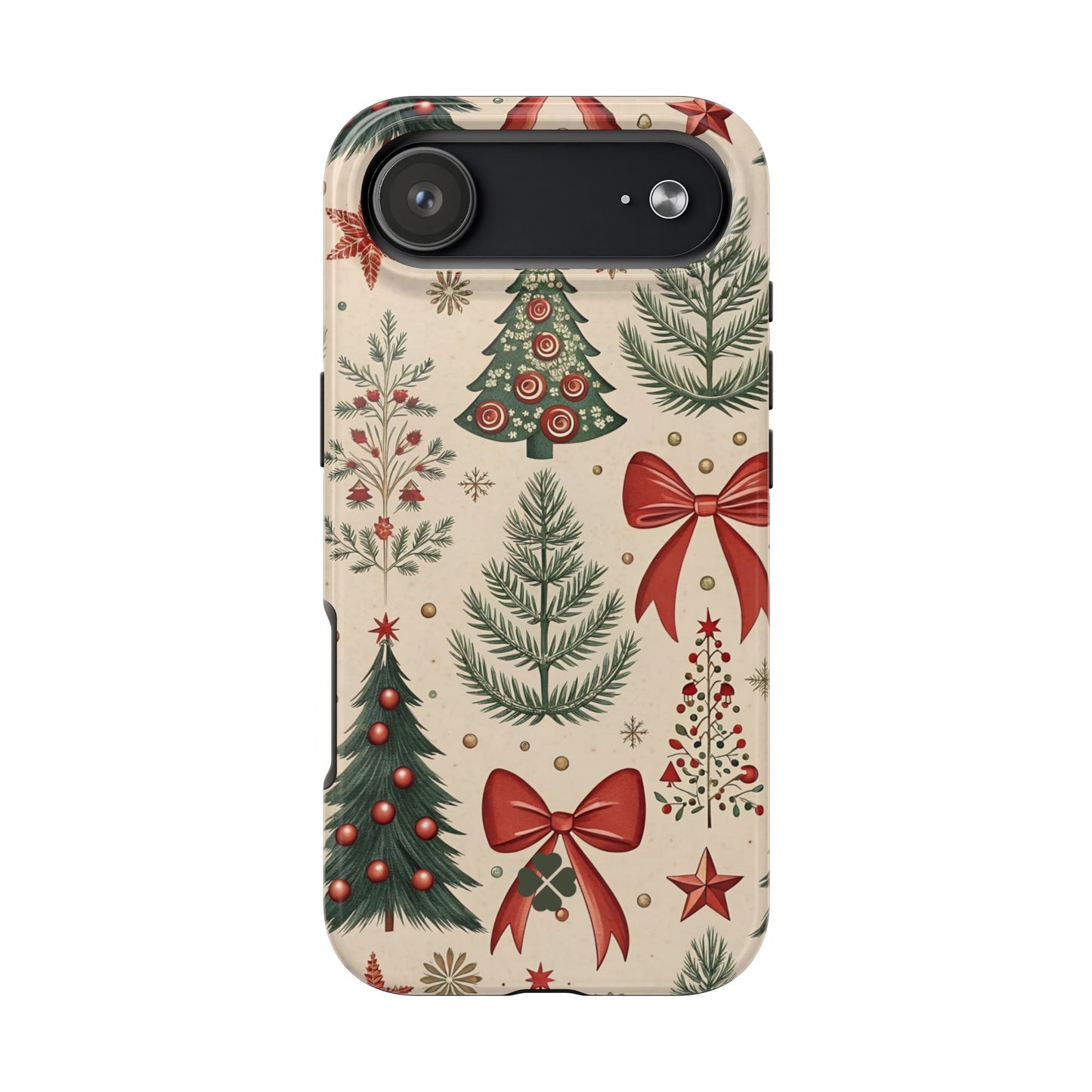 Christmas Tree Bow Phone Case