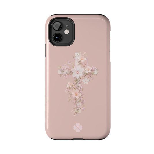Floral Cross Phone Case