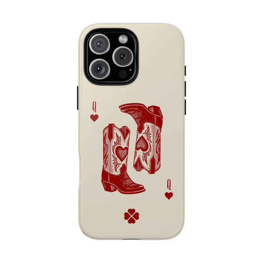 Queen of Boots Phone Case