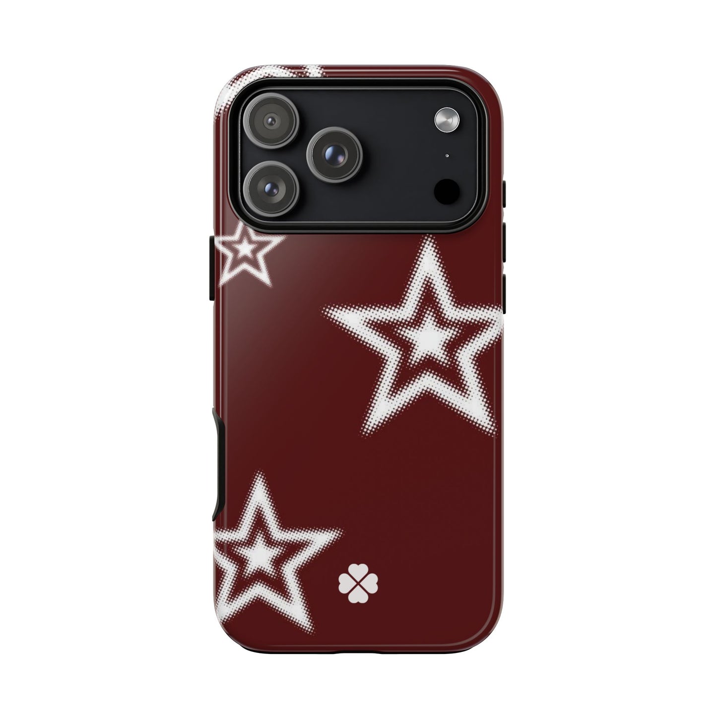 Starry Maroon Phone Case
