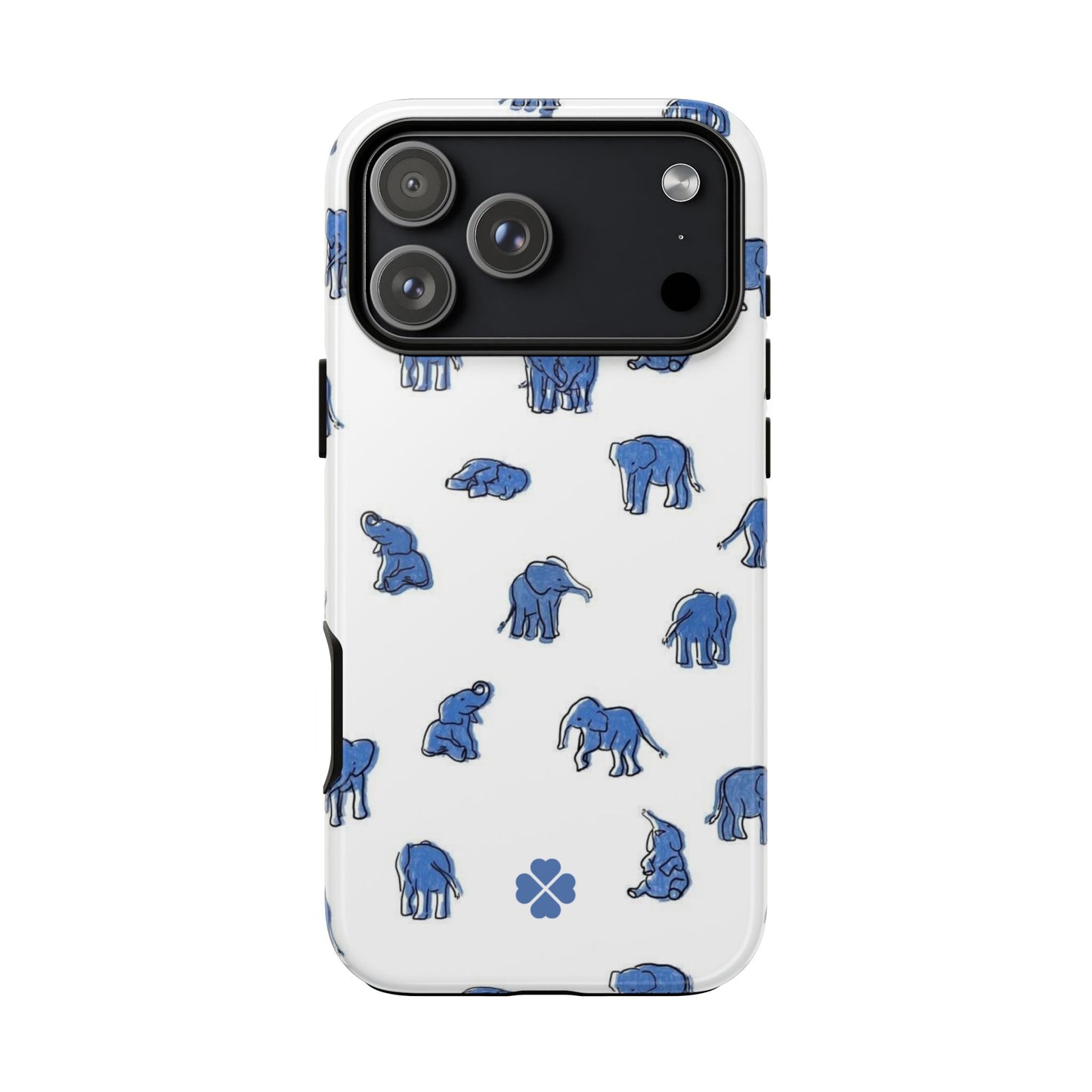 Blue Elephant Phone Case