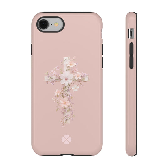 Floral Cross Phone Case