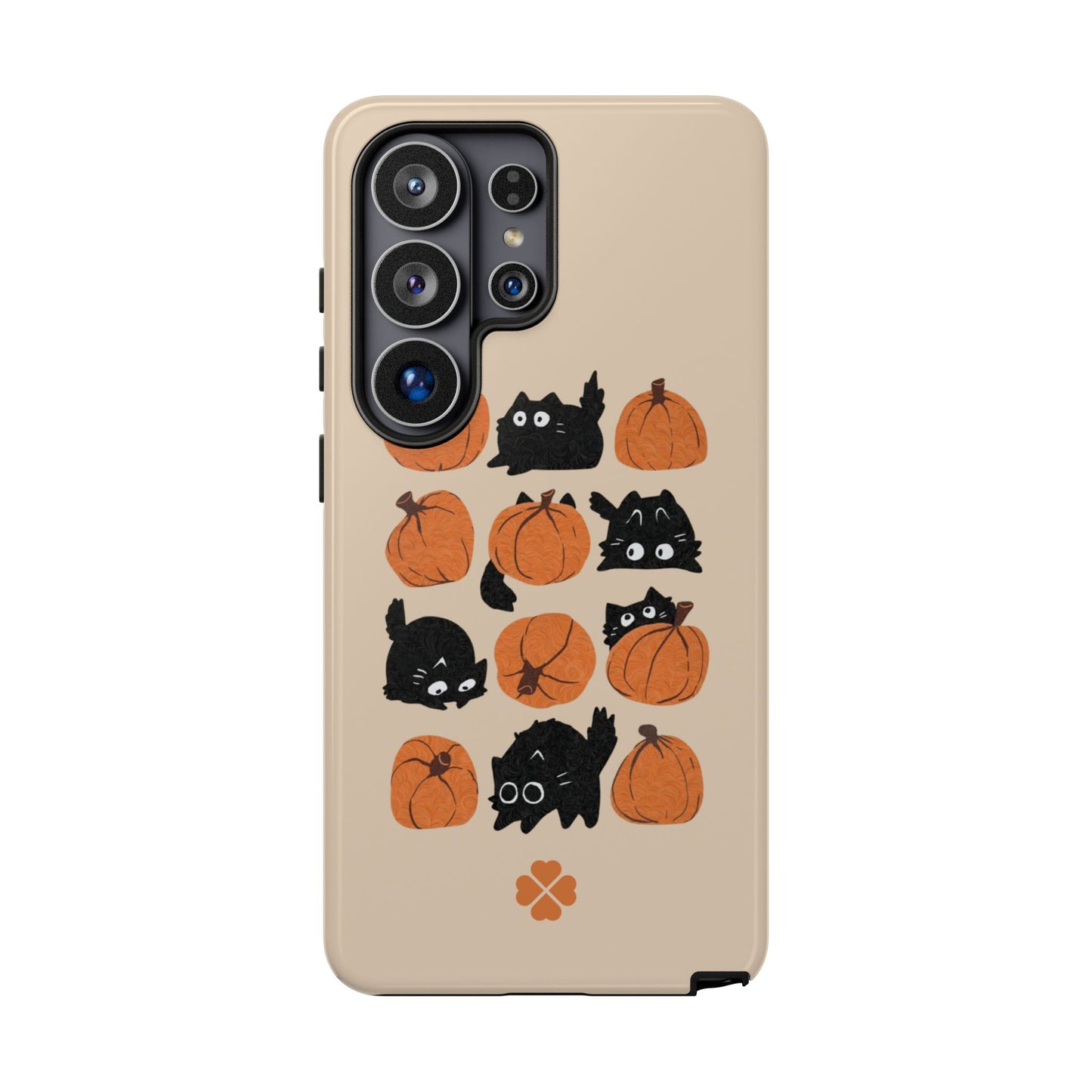 Pumpkin Kitten Phone Case