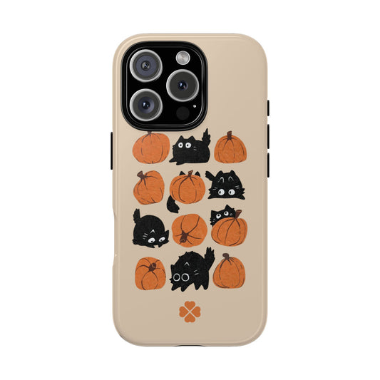 Pumpkin Kitten Phone Case
