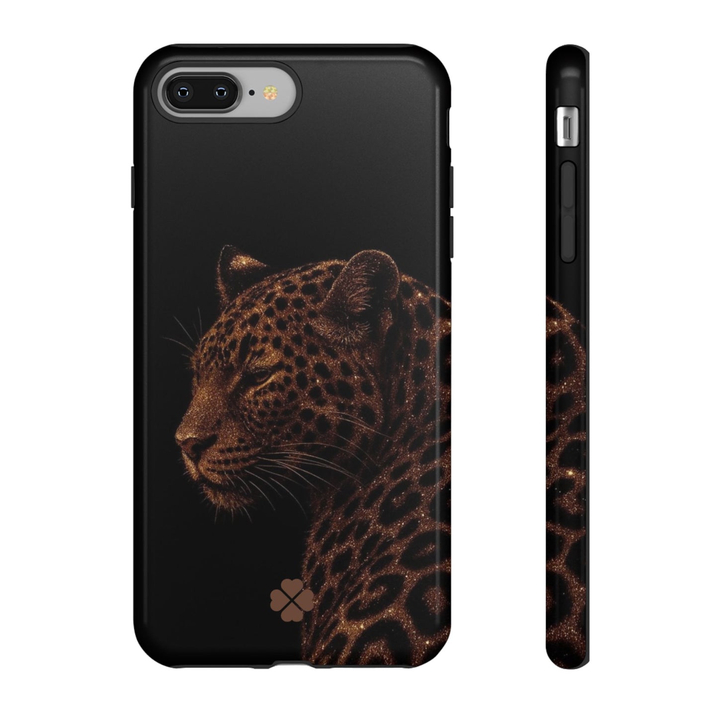 Glitter Leopard Phone Case