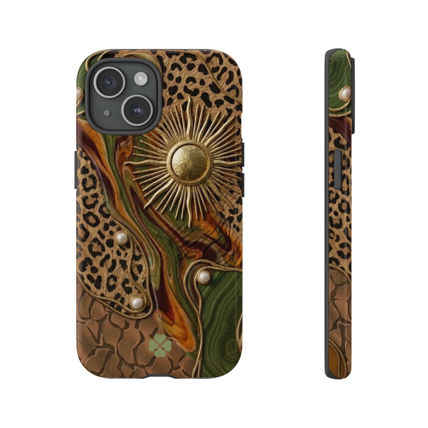 Solar Leopard Phone Case