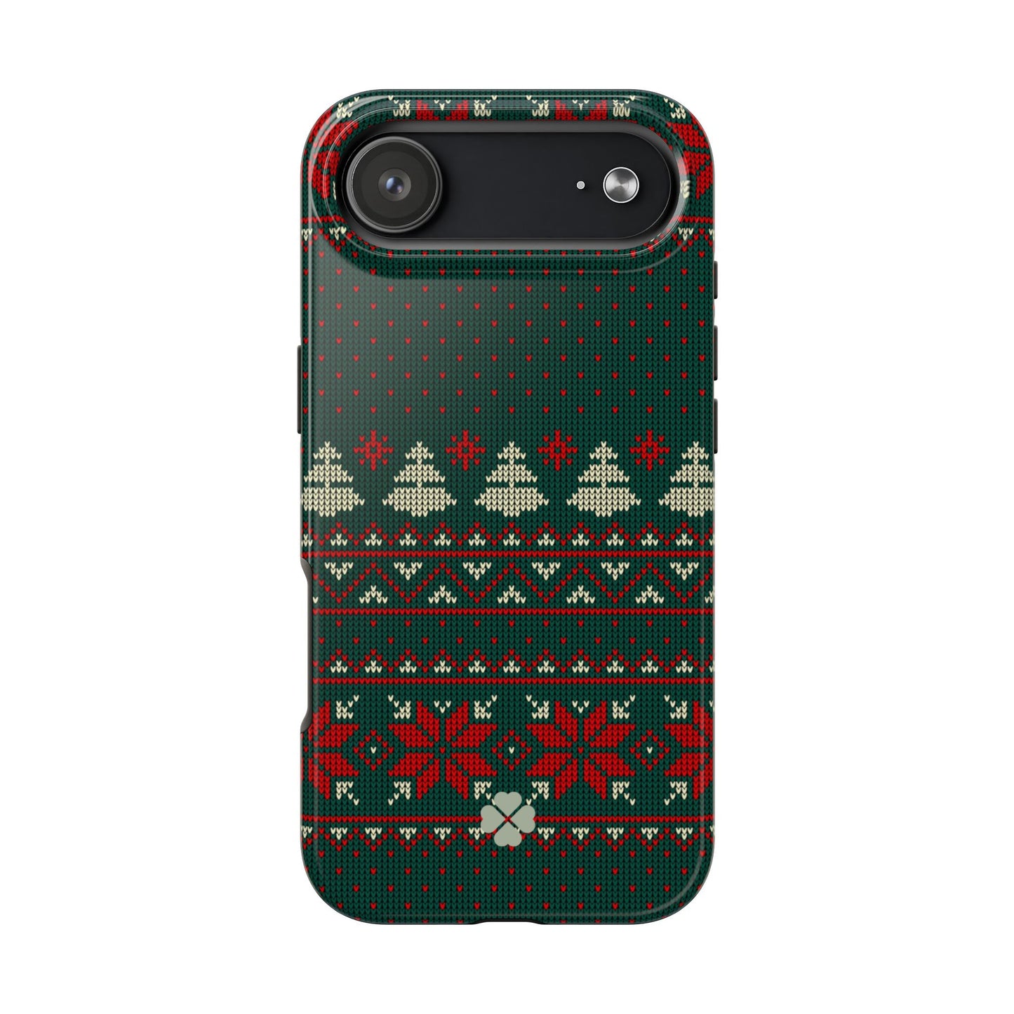 Green Christmas Sweater Phone Case