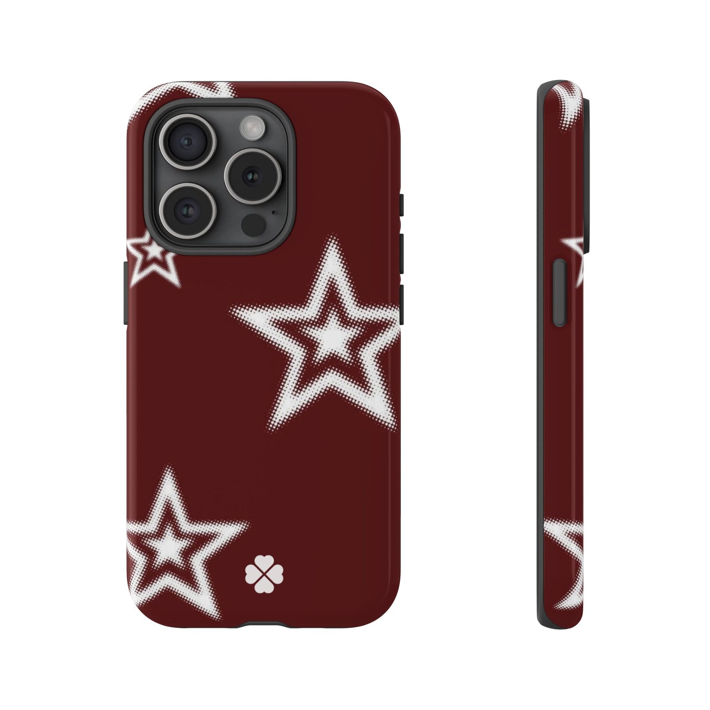 Starry Maroon Phone Case