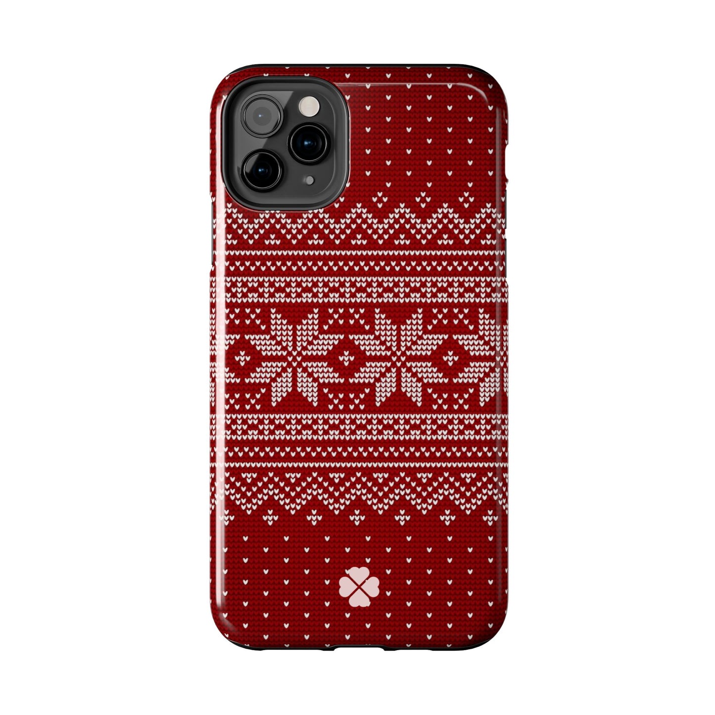 Red Christmas Sweater Phone Case