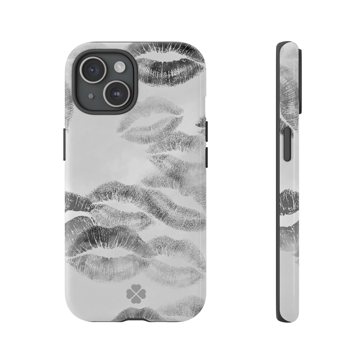 B&W Kiss Phone Case