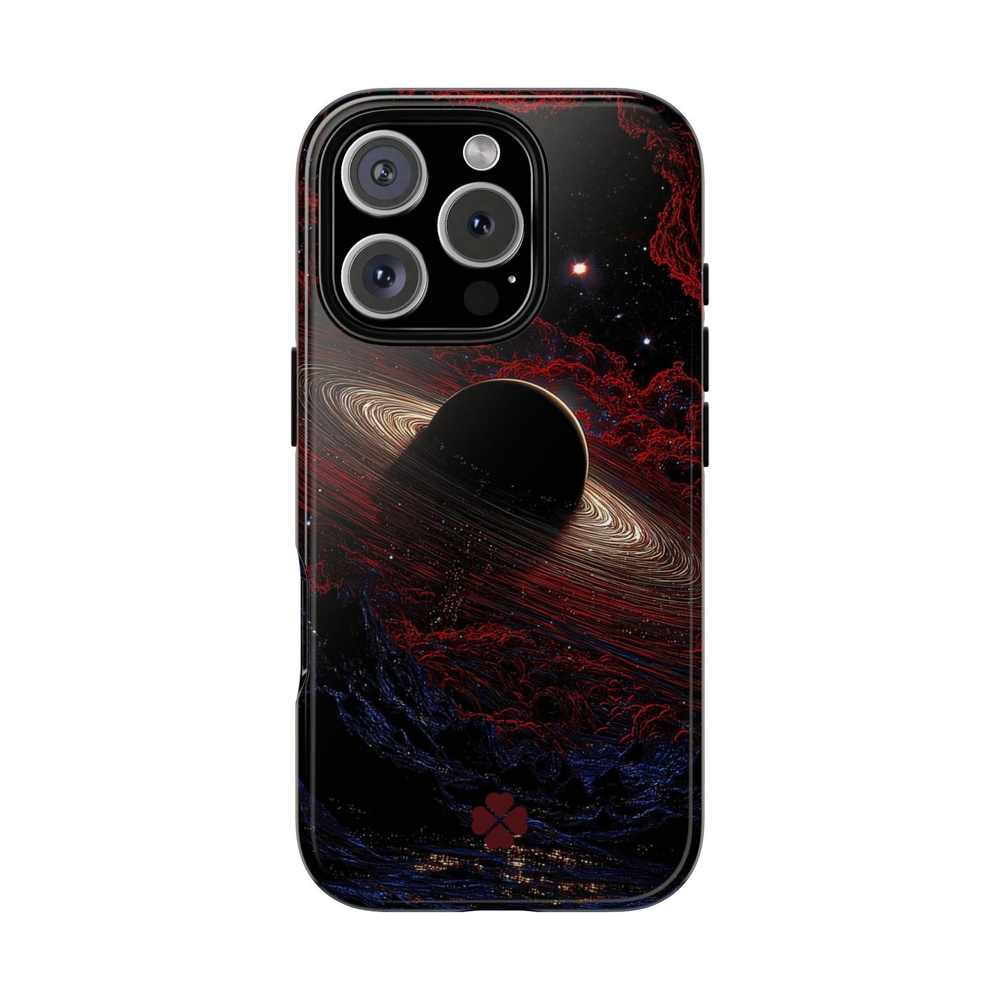 Red Saturn Phone Case