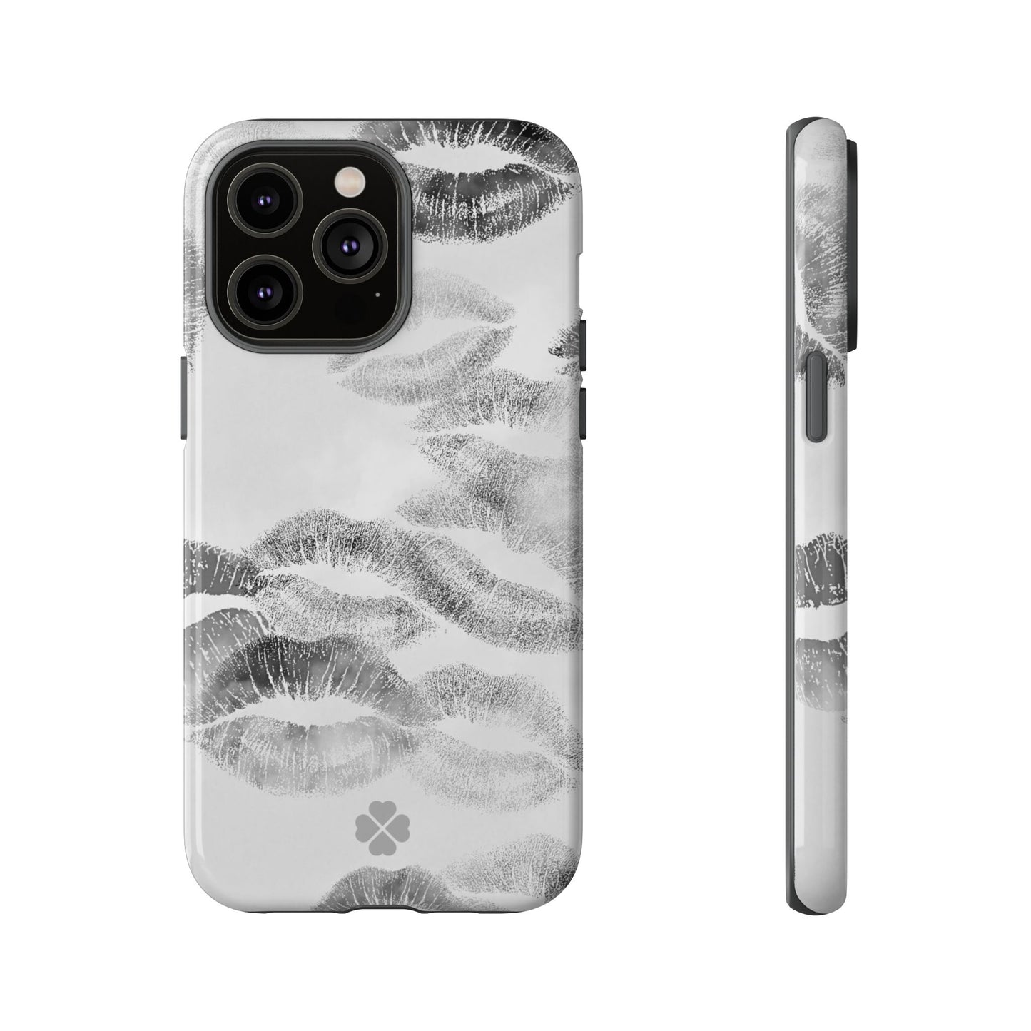 B&W Kiss Phone Case