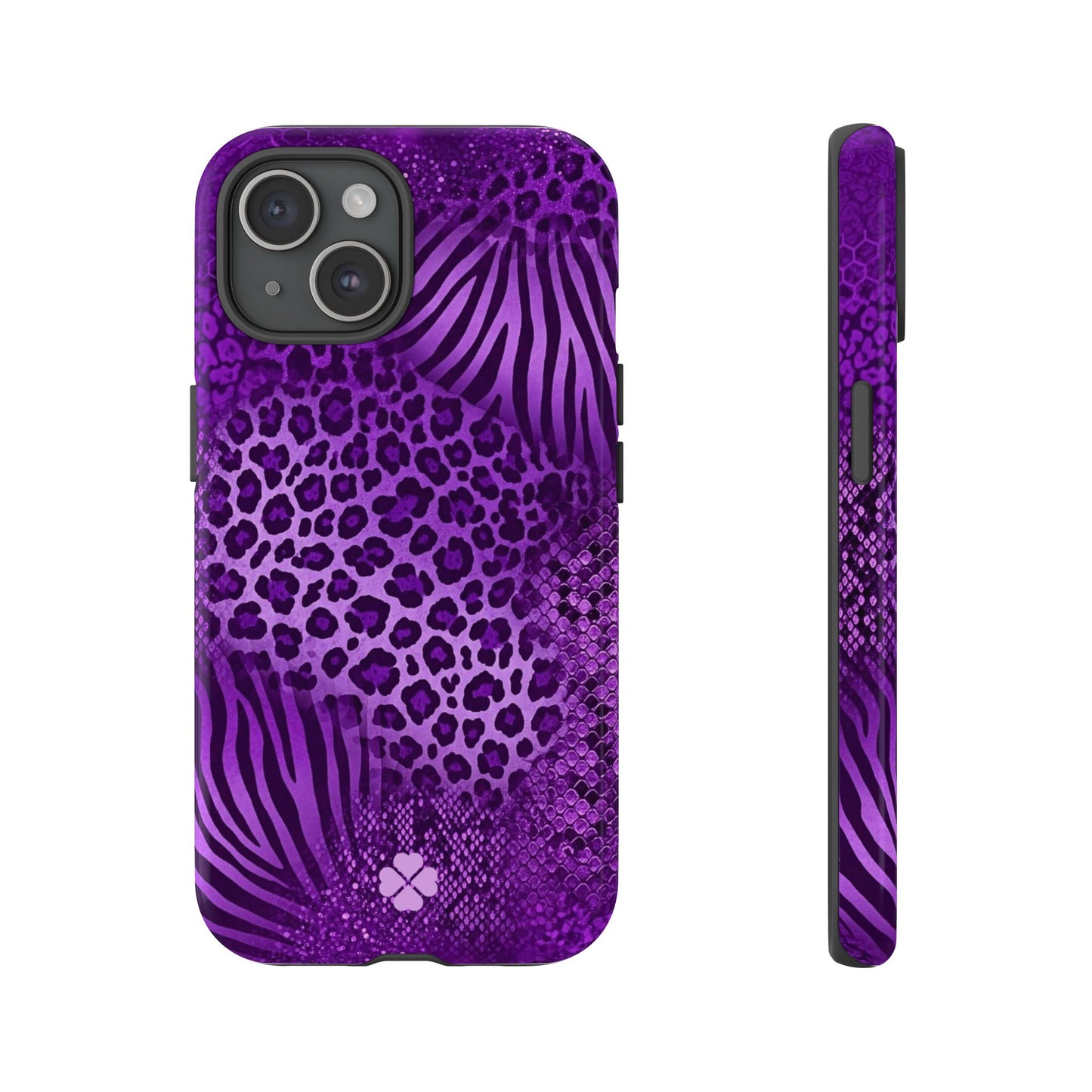 Purple Prints Phone Case