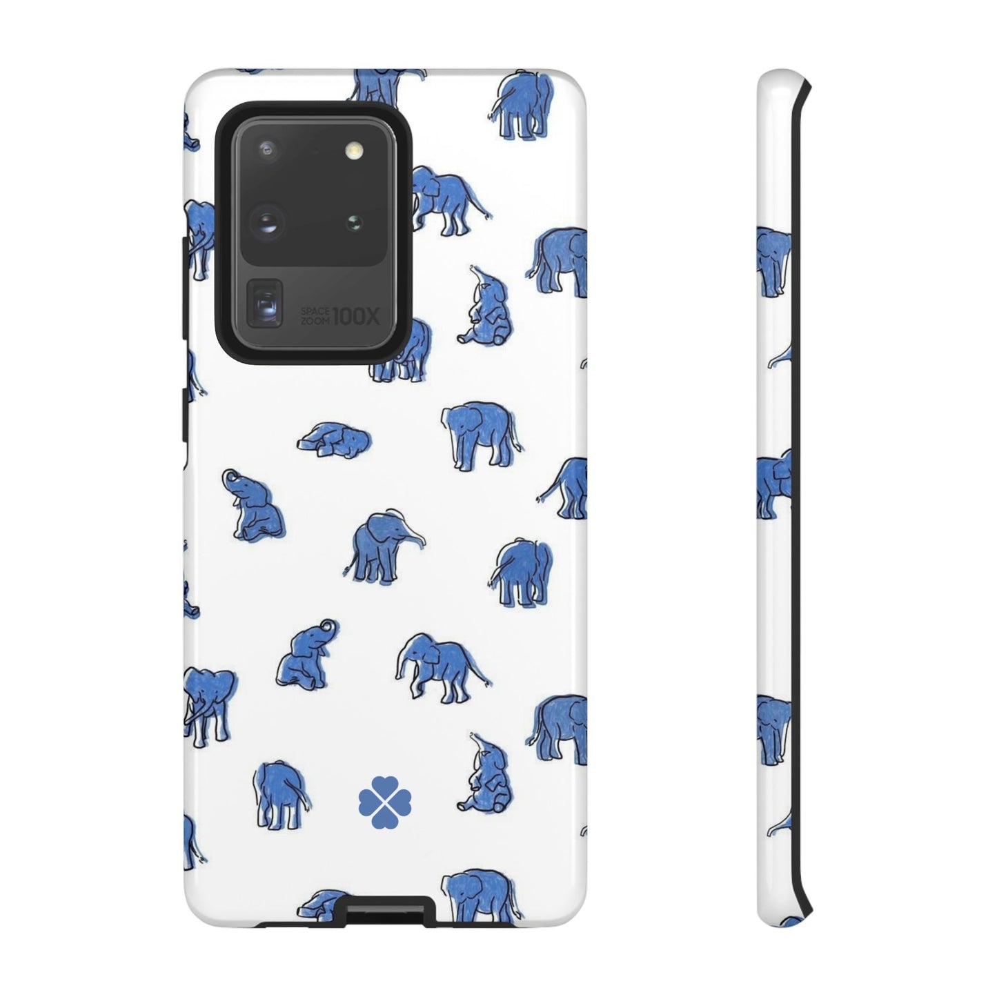 Blue Elephant Phone Case