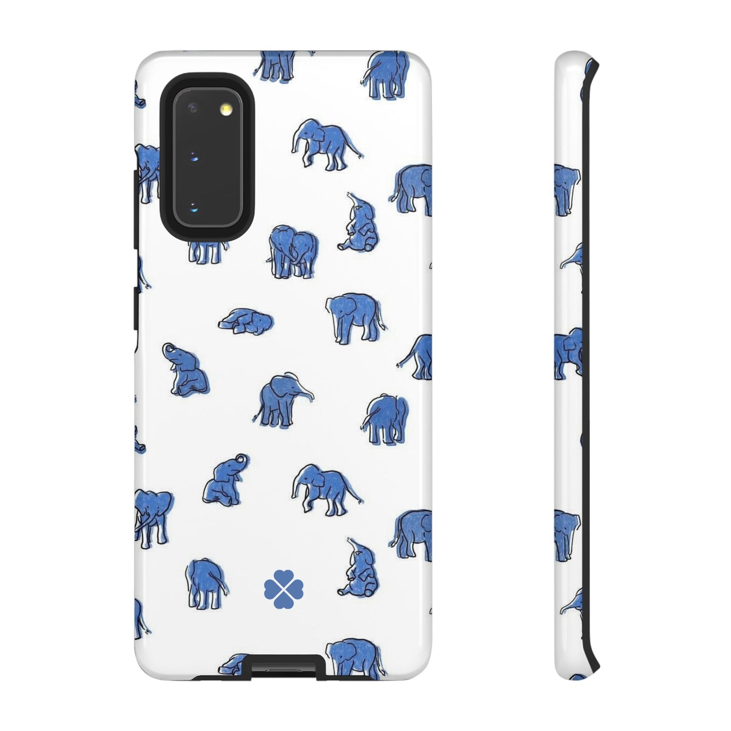 Blue Elephant Phone Case