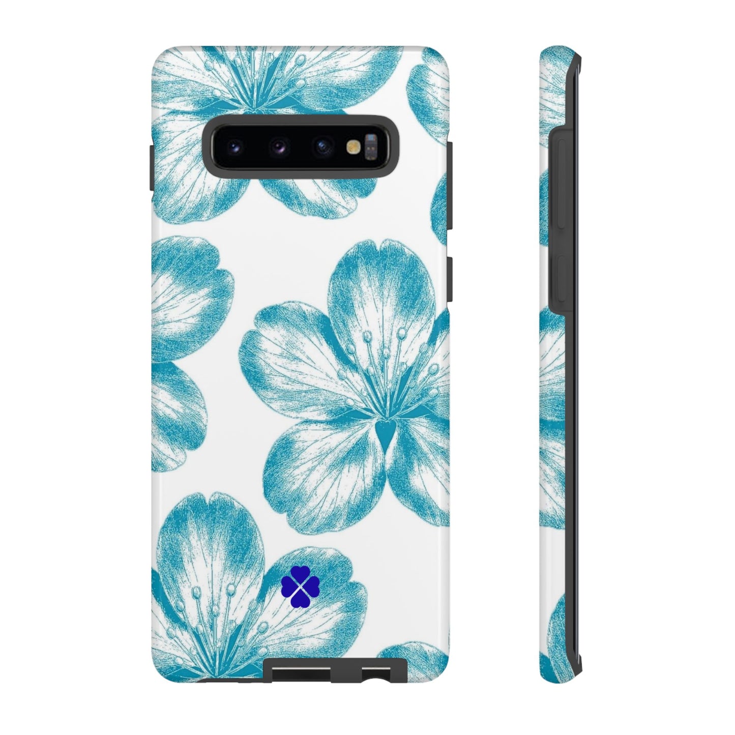 Blue Hibiscus Phone Case