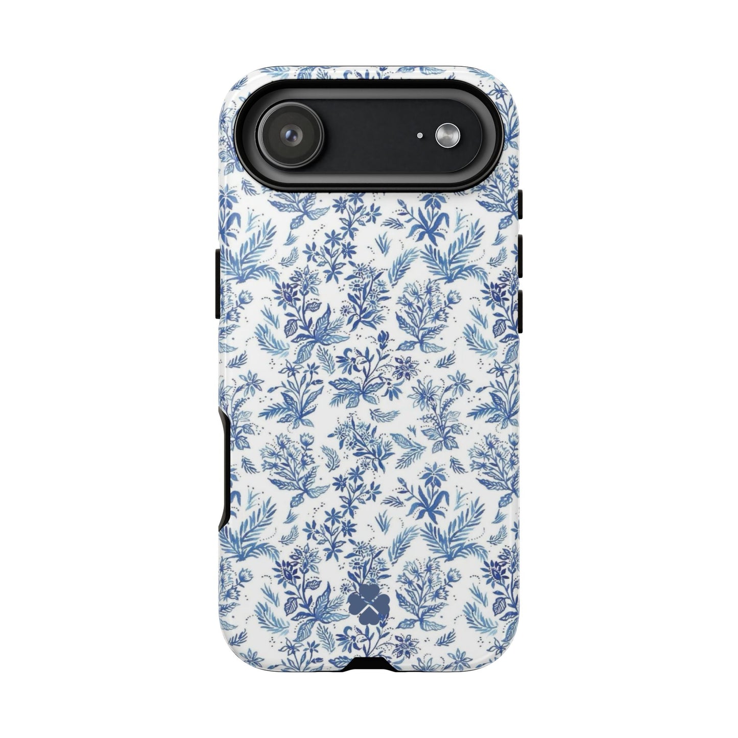 Blue Toile Phone Case