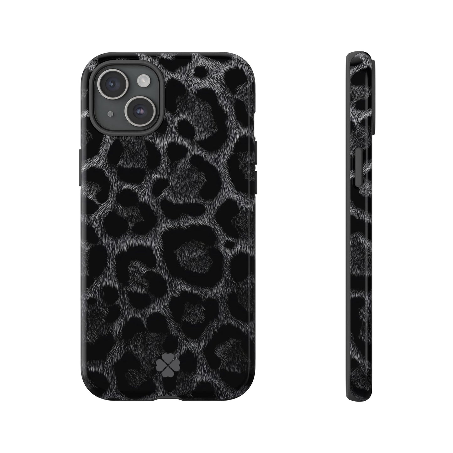 Grey Leopard Phone Case