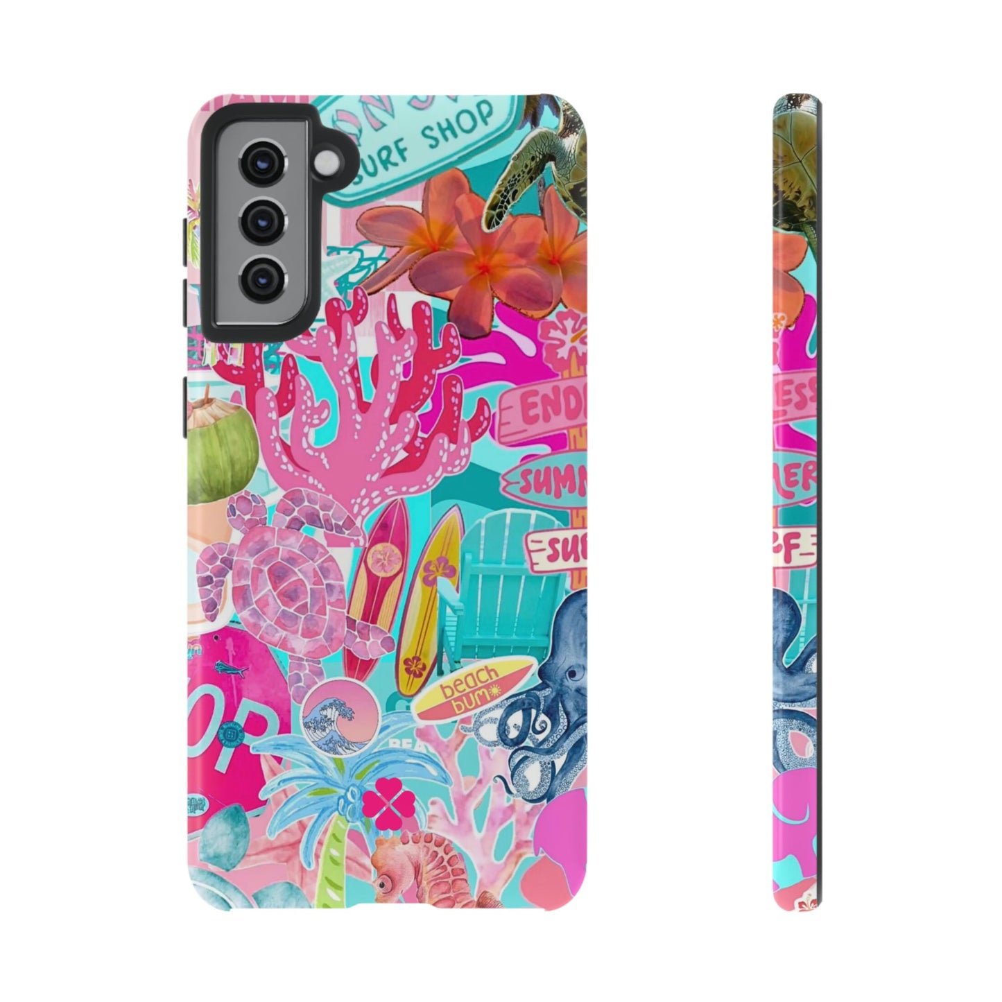 Surf Collage Phone Case