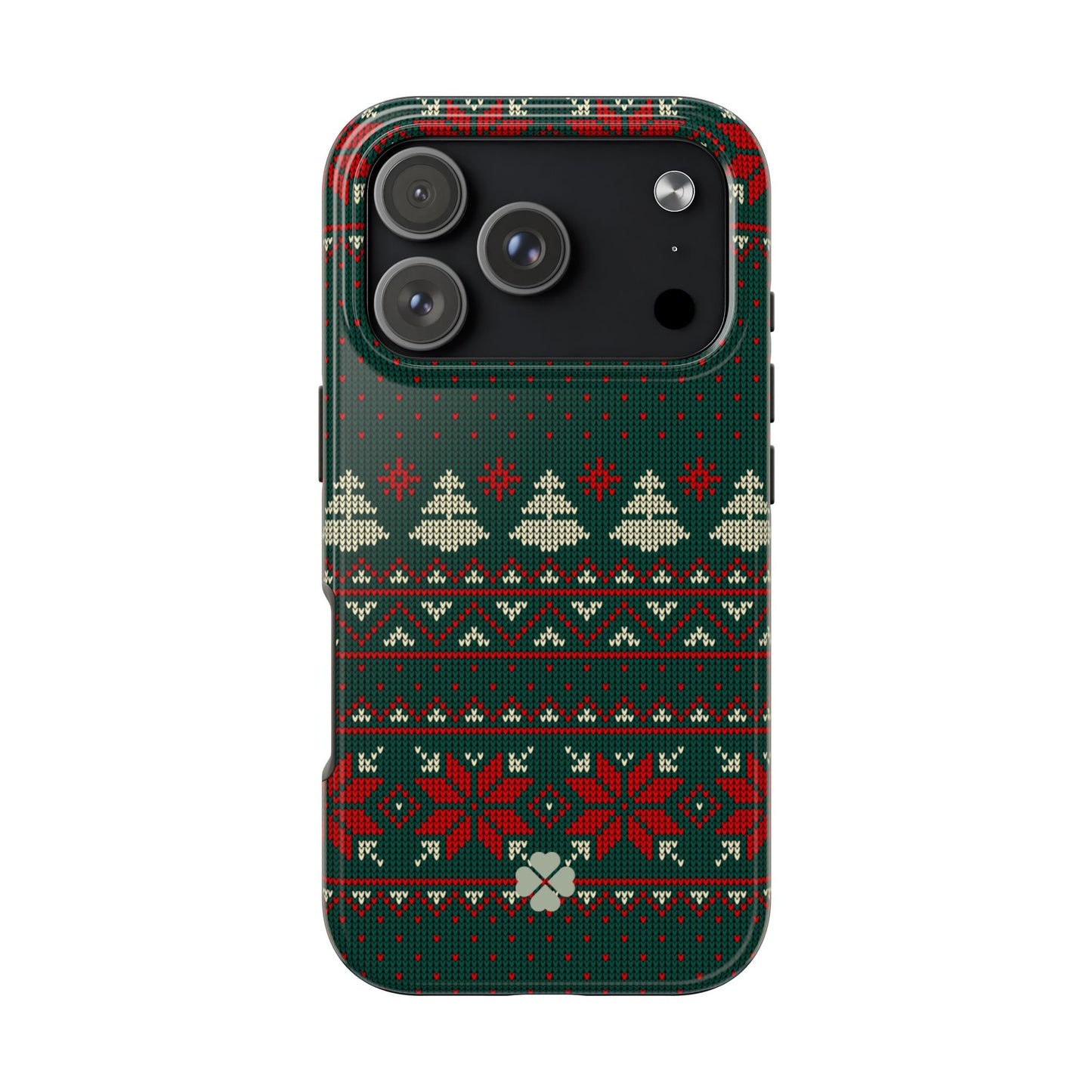 Green Christmas Sweater Phone Case