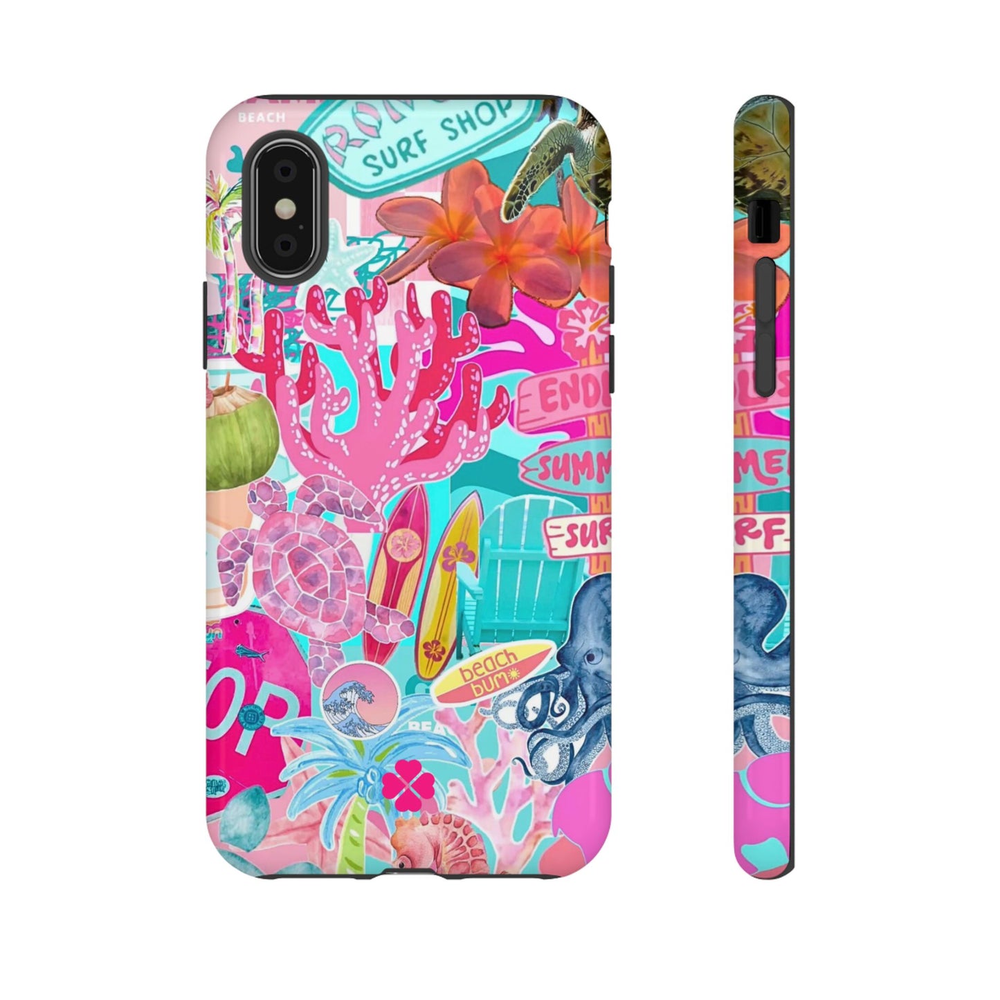 Surf Collage Phone Case