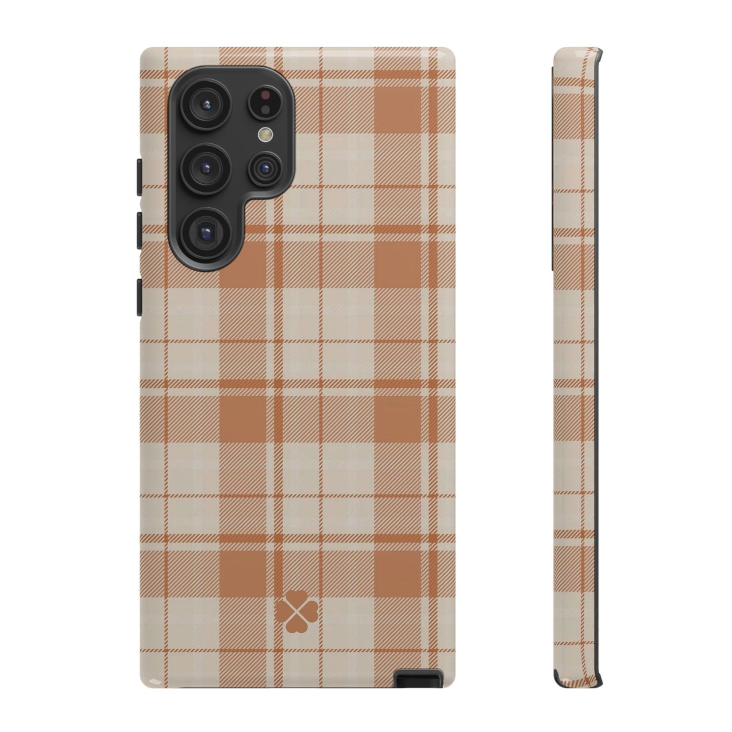 Orange Flannel Phone Case