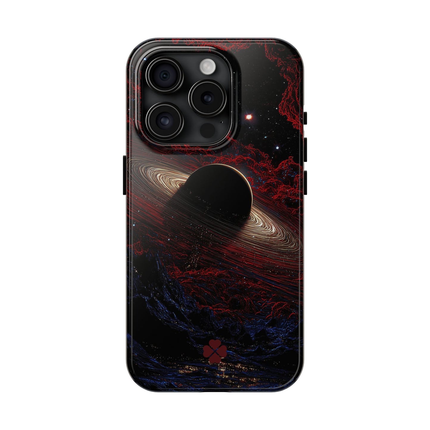 Red Saturn Phone Case