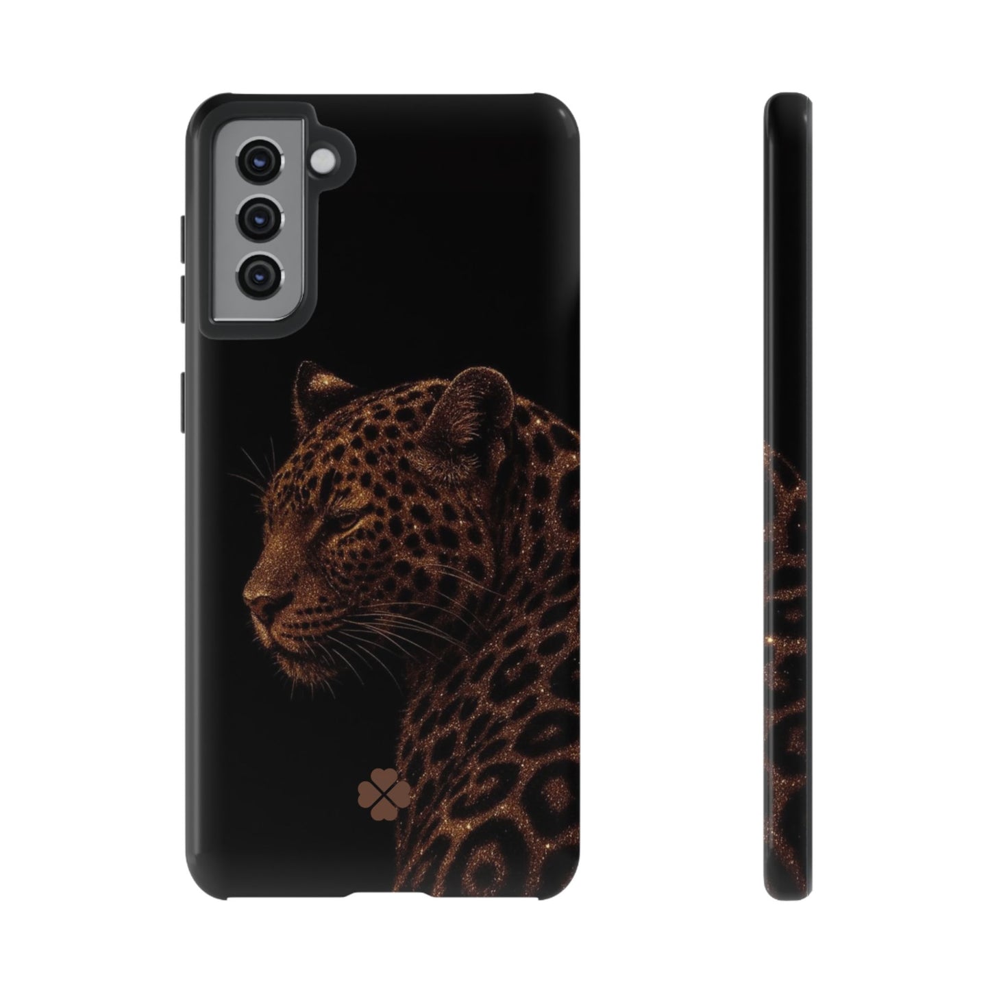 Glitter Leopard Phone Case