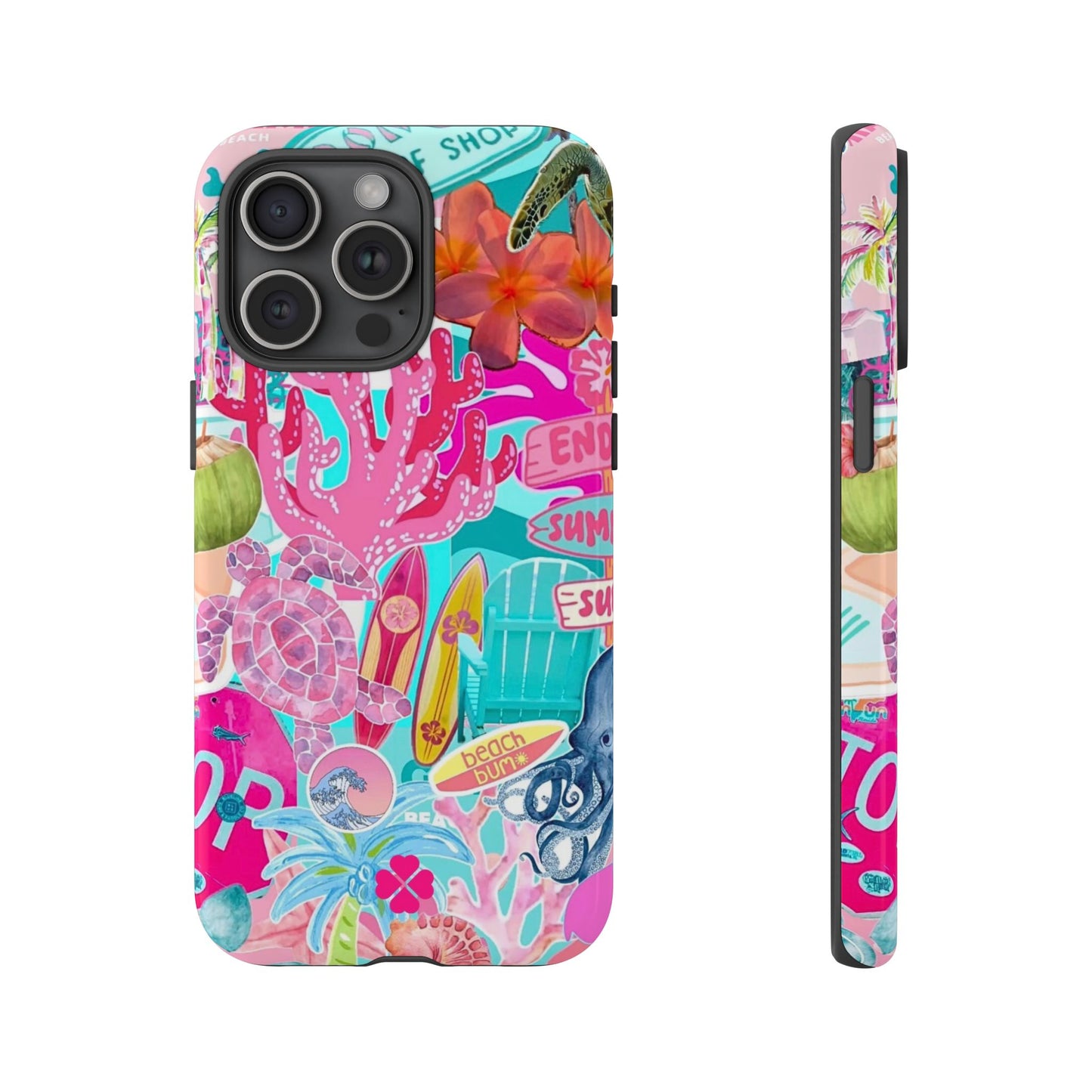 Surf Collage Phone Case
