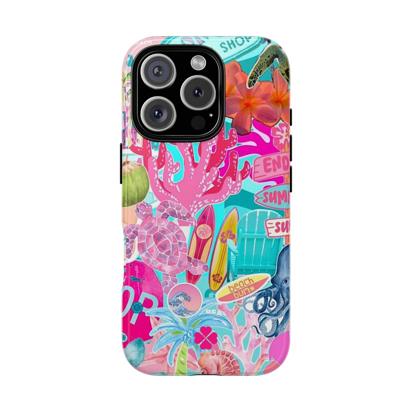 Surf Collage Phone Case
