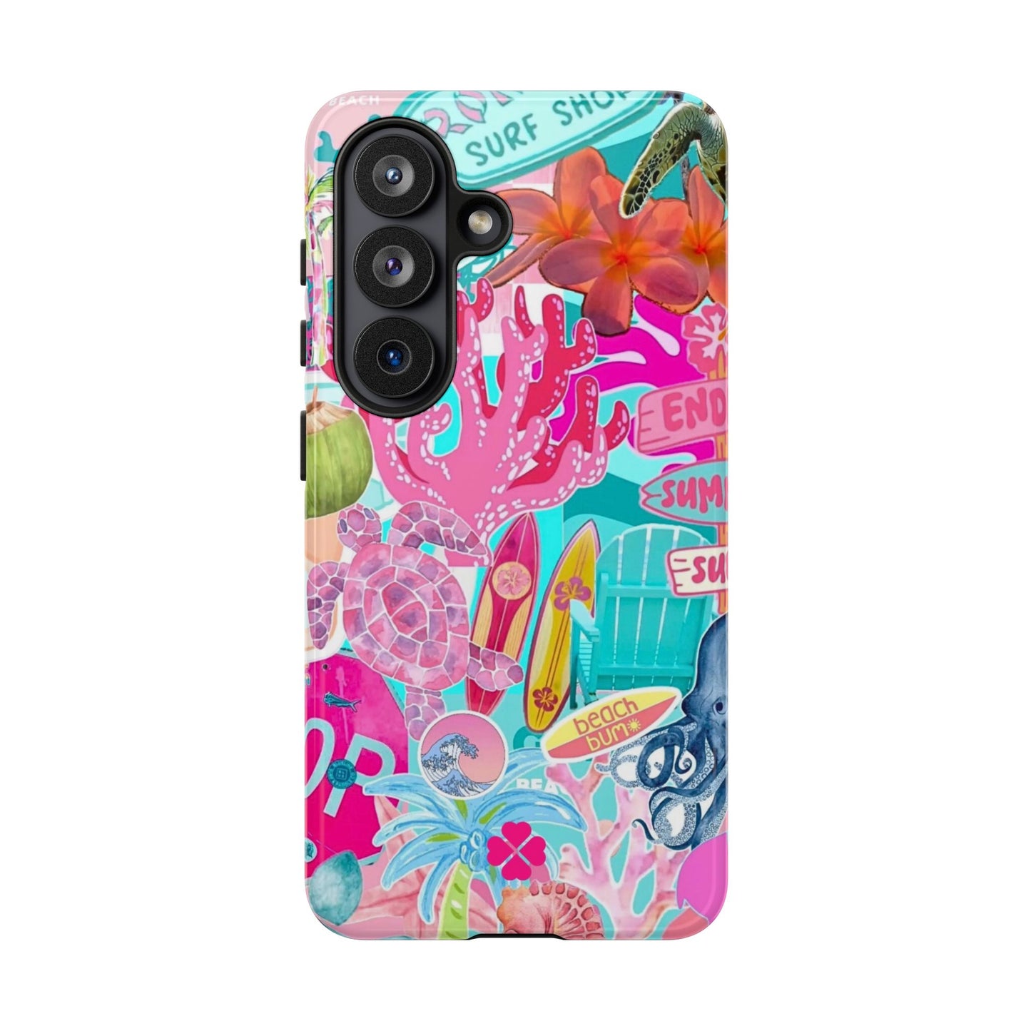 Surf Collage Phone Case