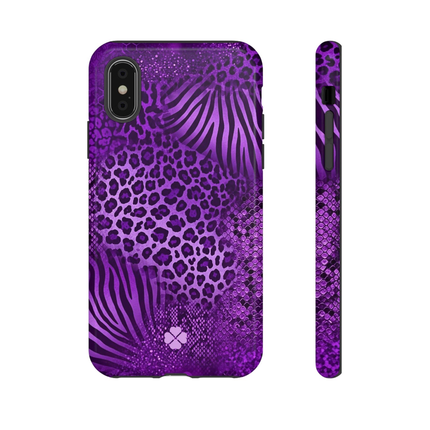 Purple Prints Phone Case