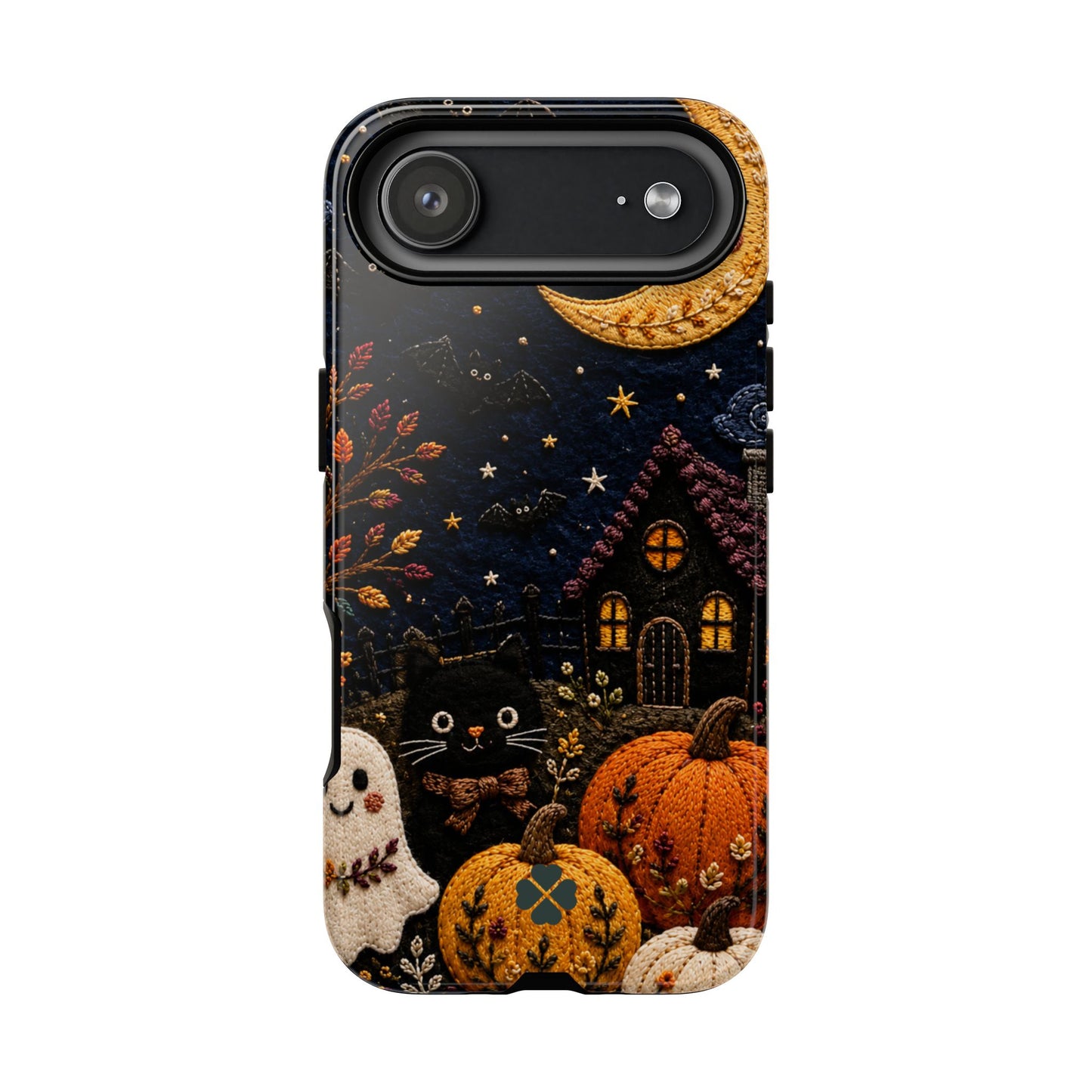 Embroidered Halloween Phone Case