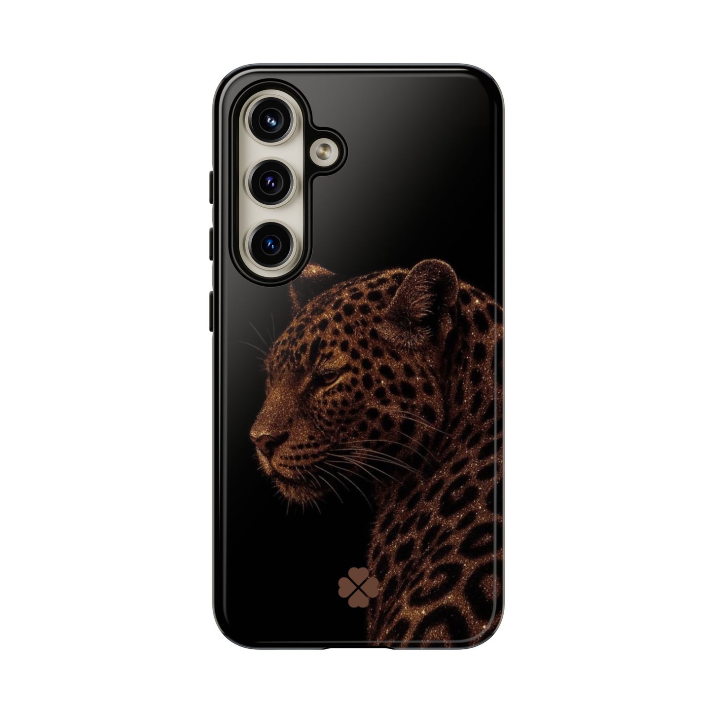 Glitter Leopard Phone Case