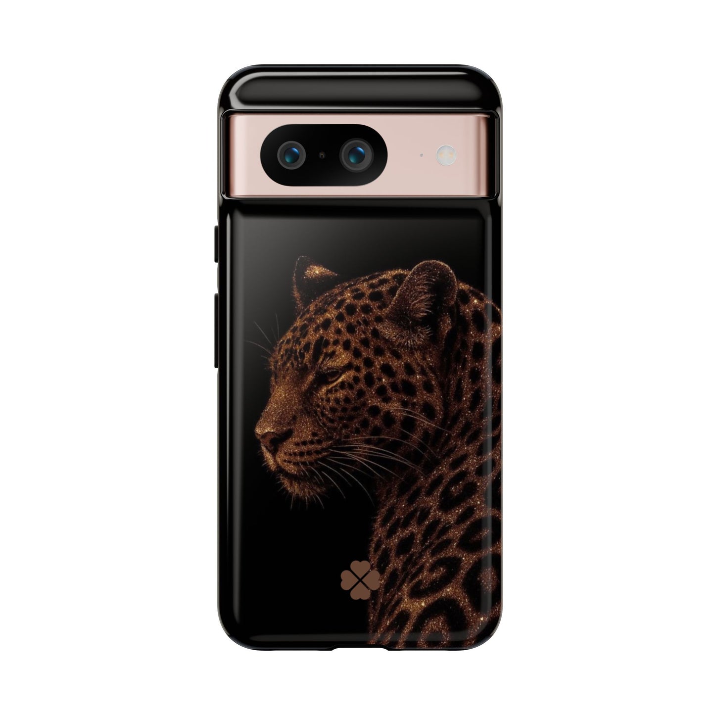 Glitter Leopard Phone Case