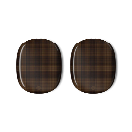 Brown Flannel AirPod Max Case