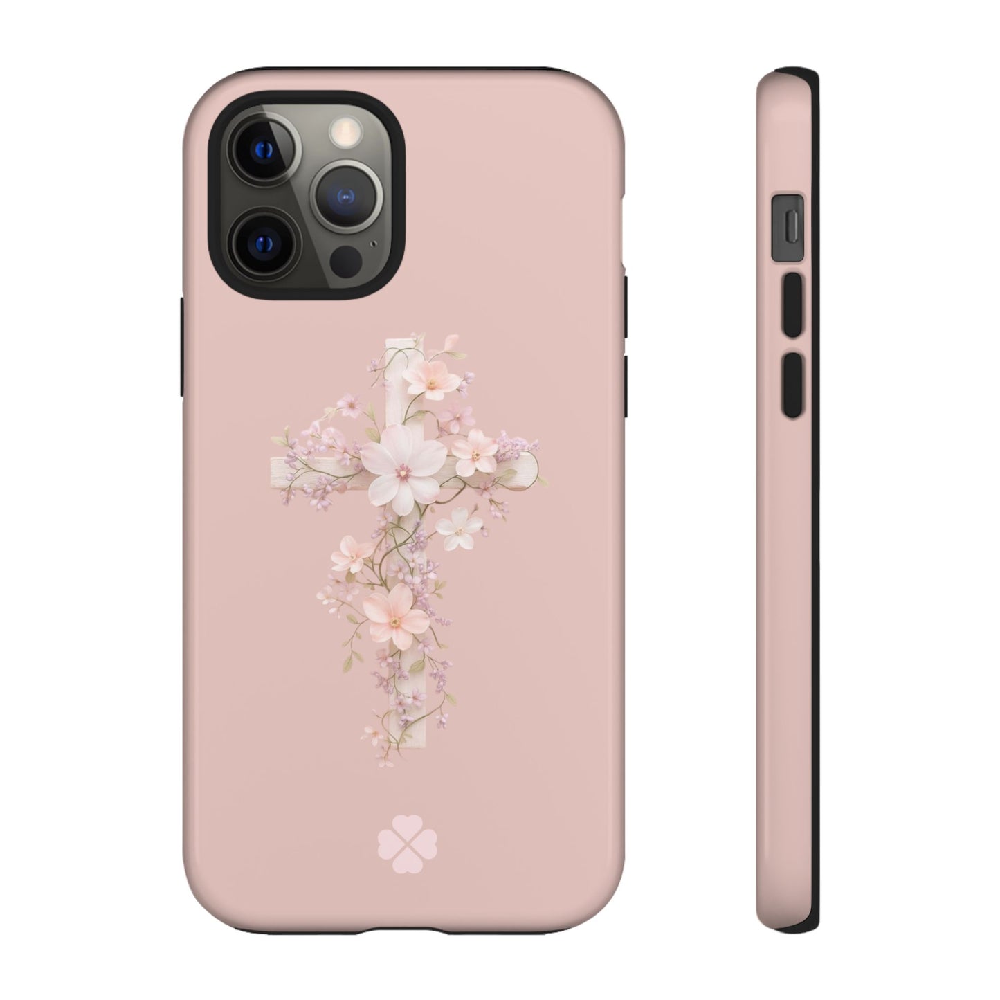 Floral Cross Phone Case