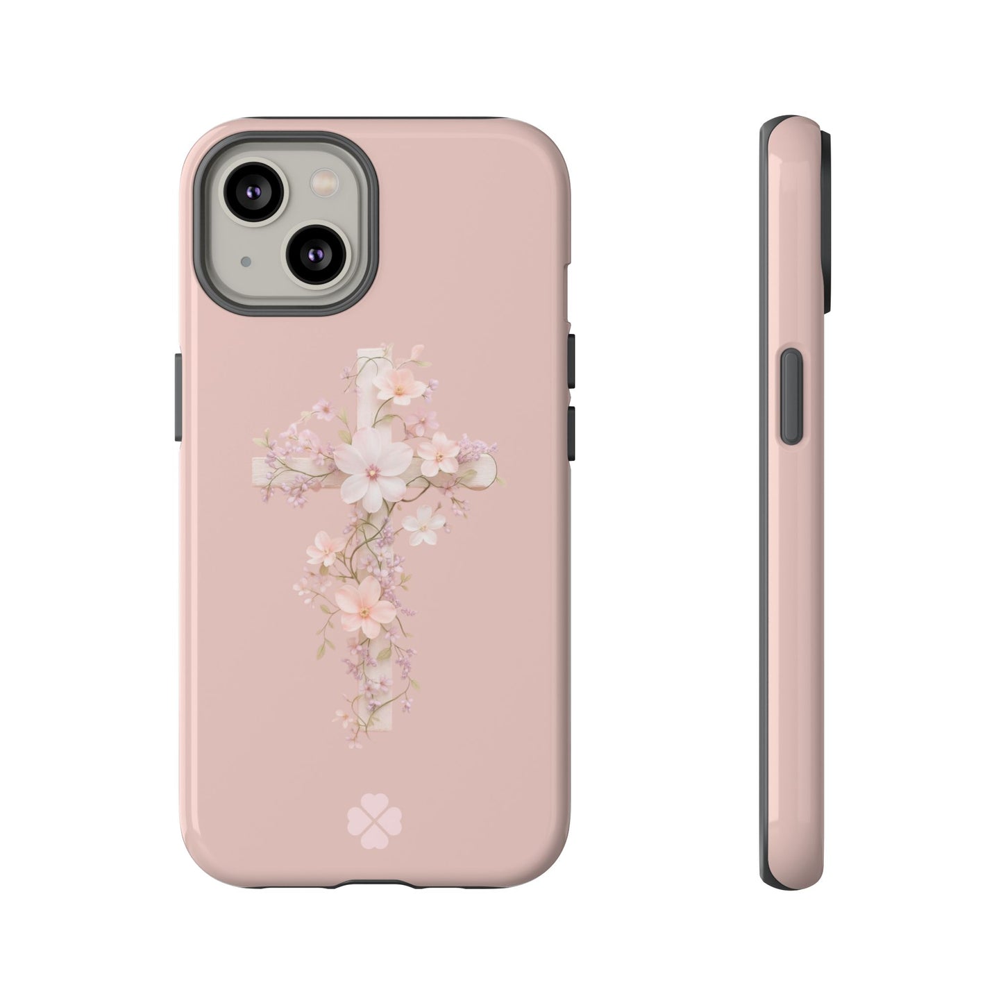 Floral Cross Phone Case