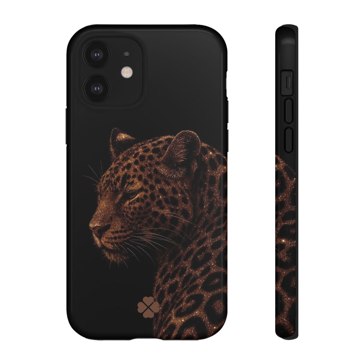 Glitter Leopard Phone Case