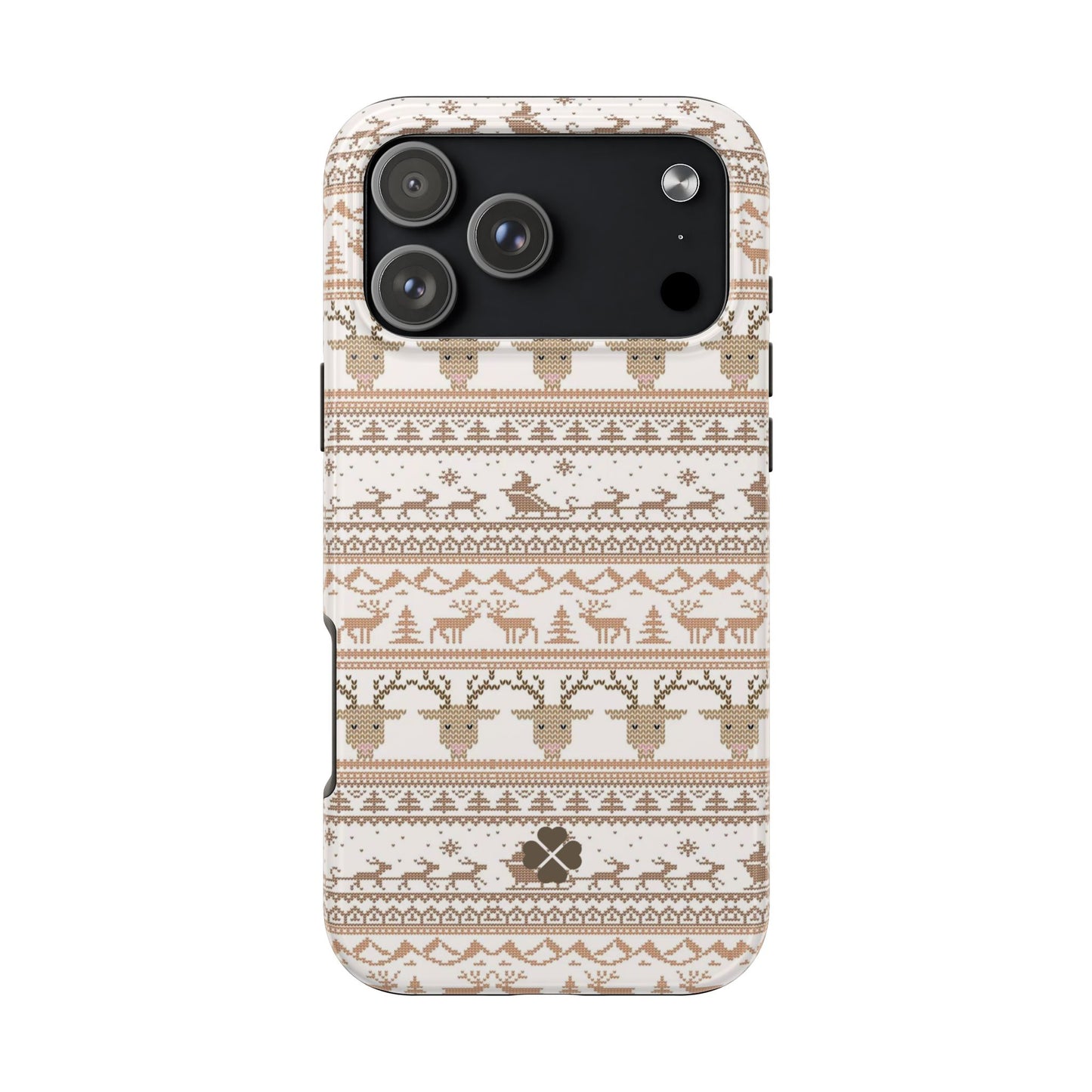 Reindeer Christmas Sweater Phone Case