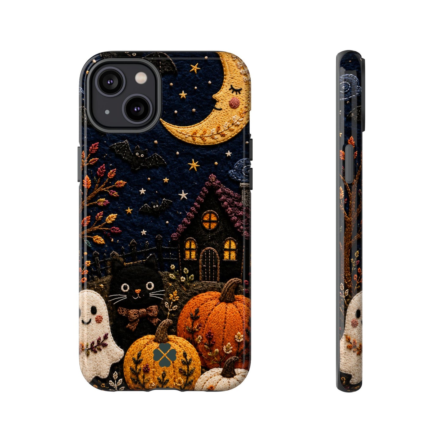 Embroidered Halloween Phone Case