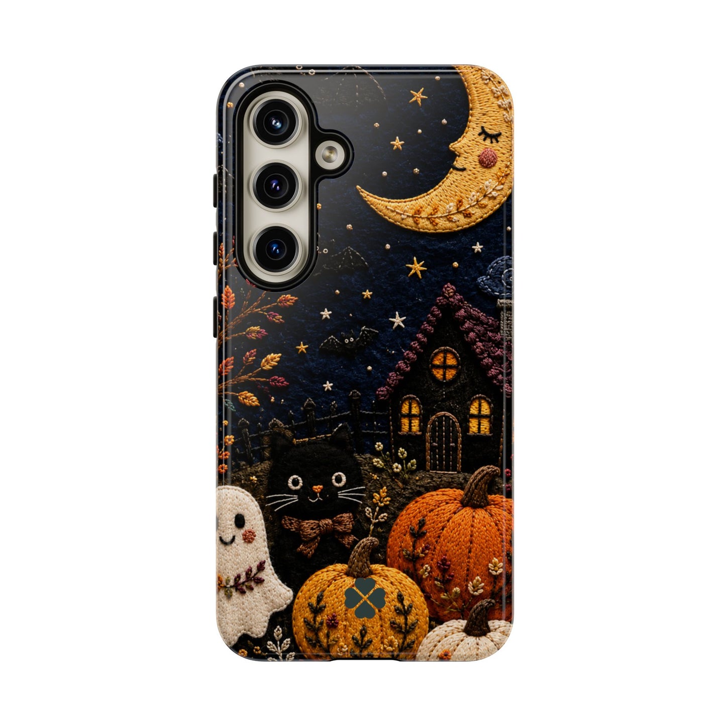 Embroidered Halloween Phone Case