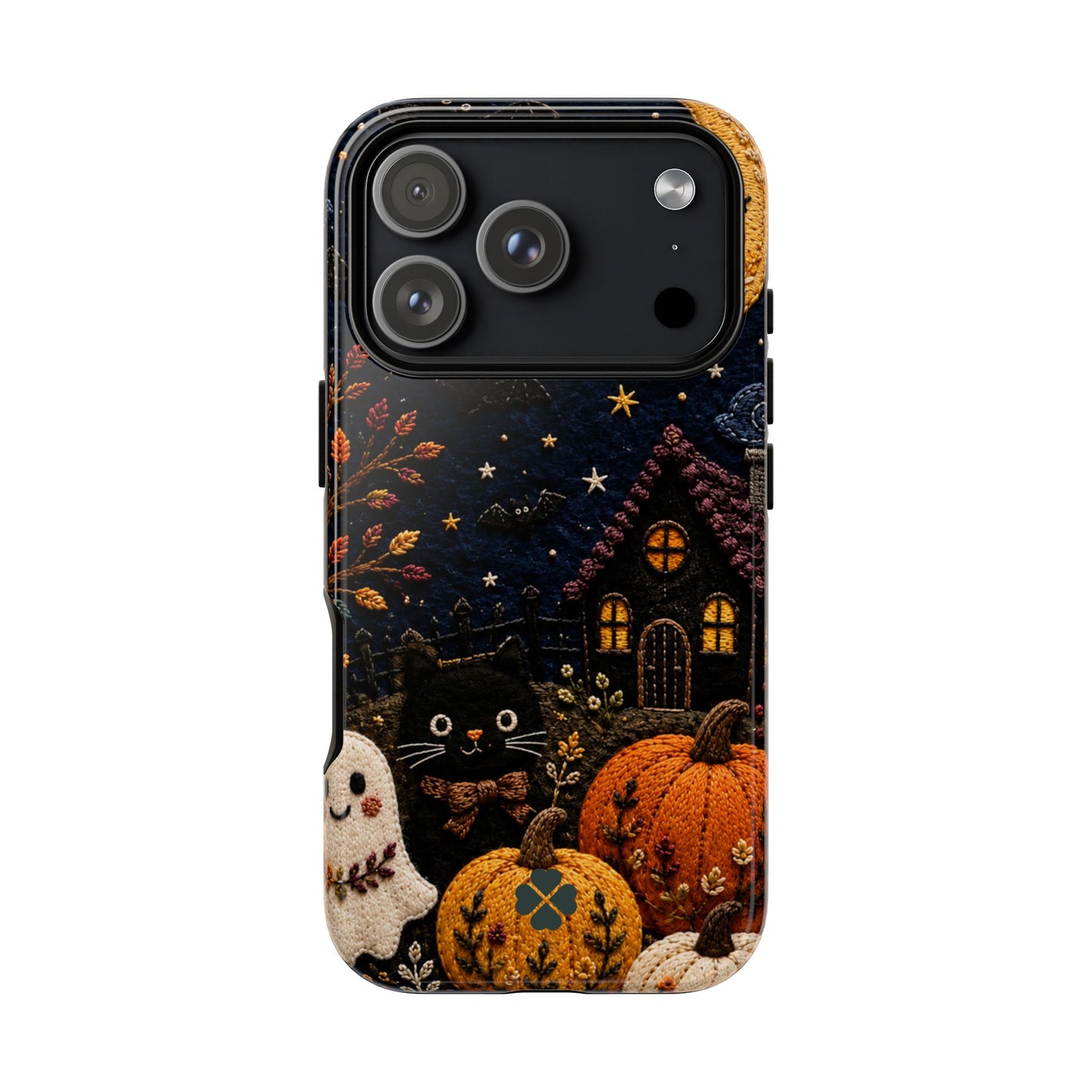Embroidered Halloween Phone Case