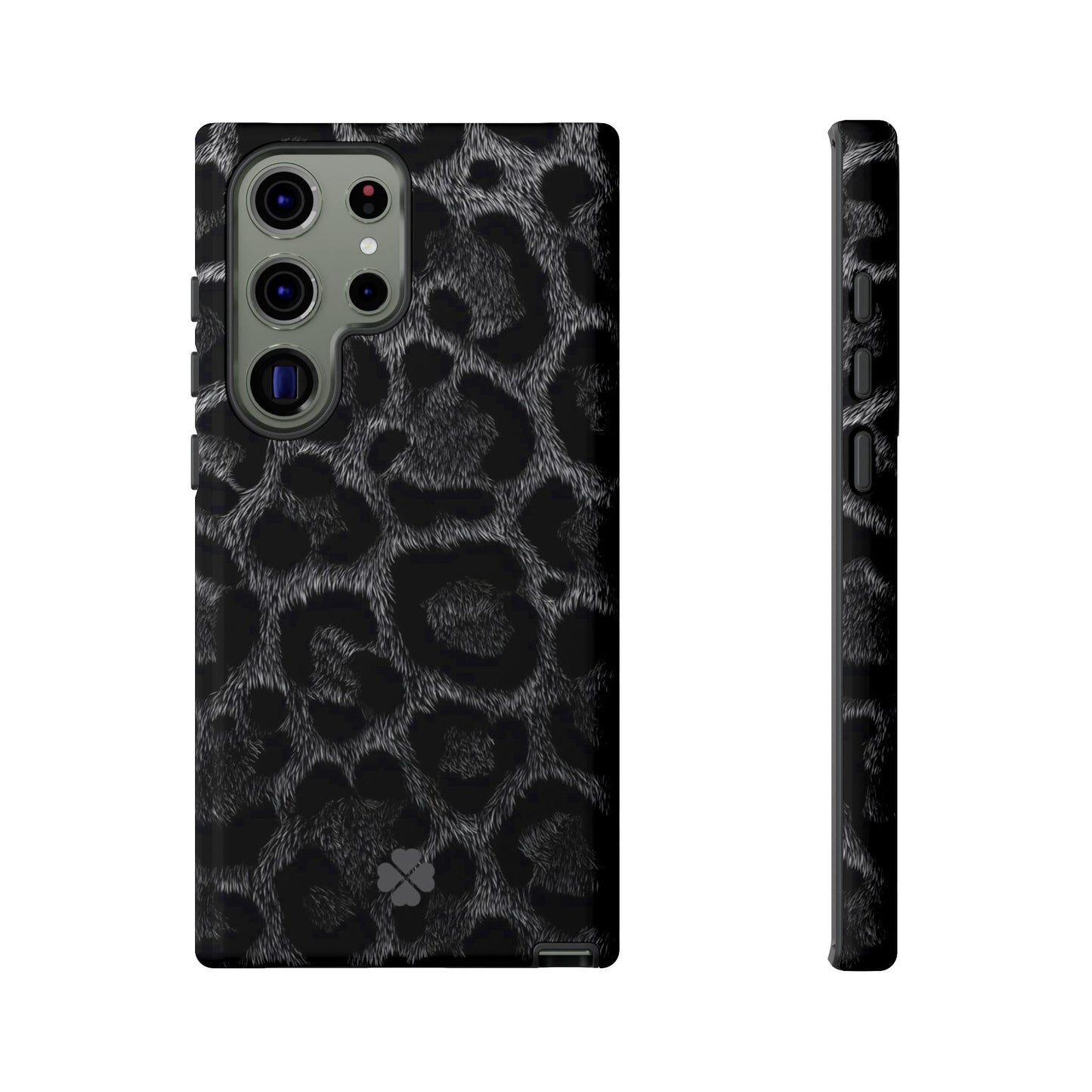 Grey Leopard Phone Case