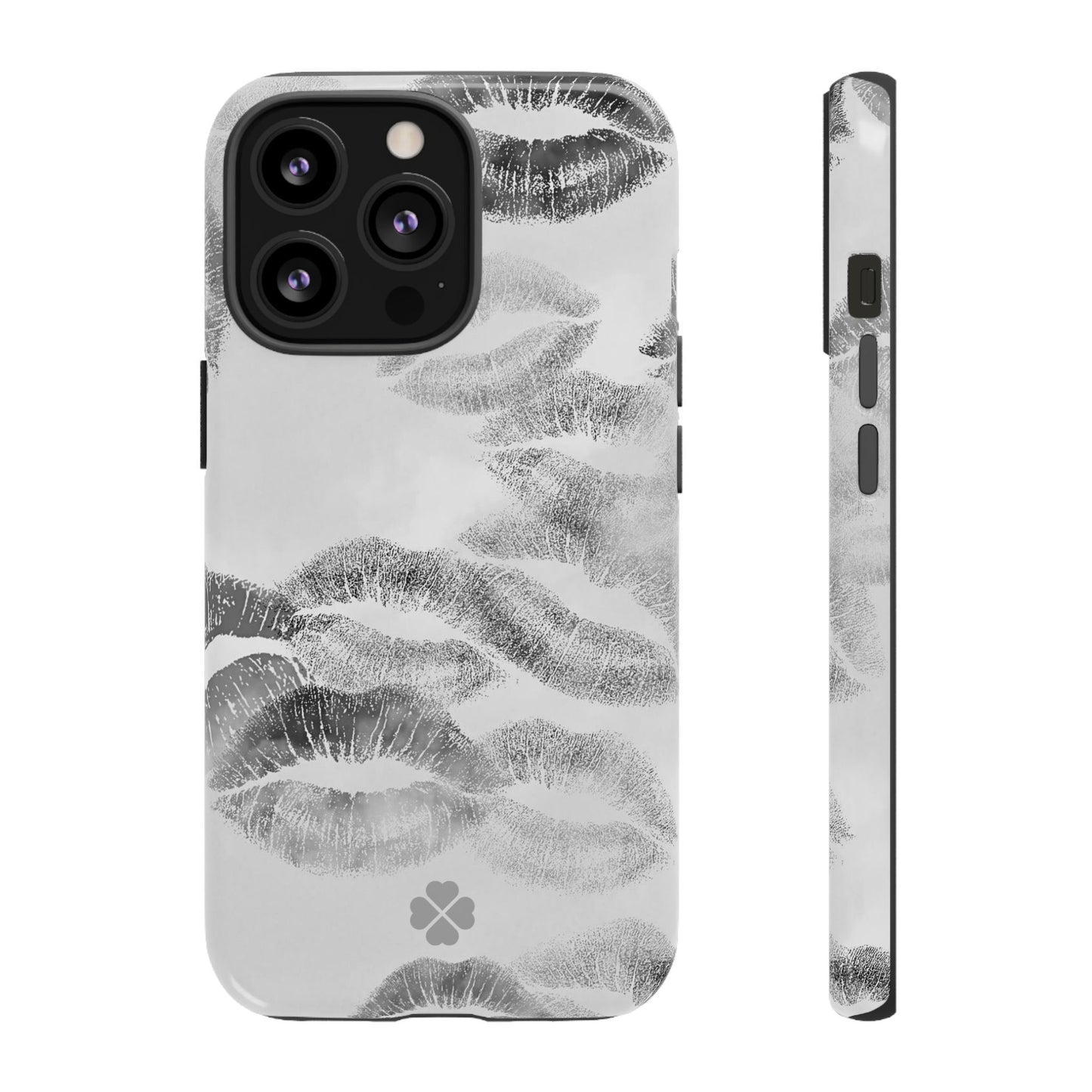 B&W Kiss Phone Case