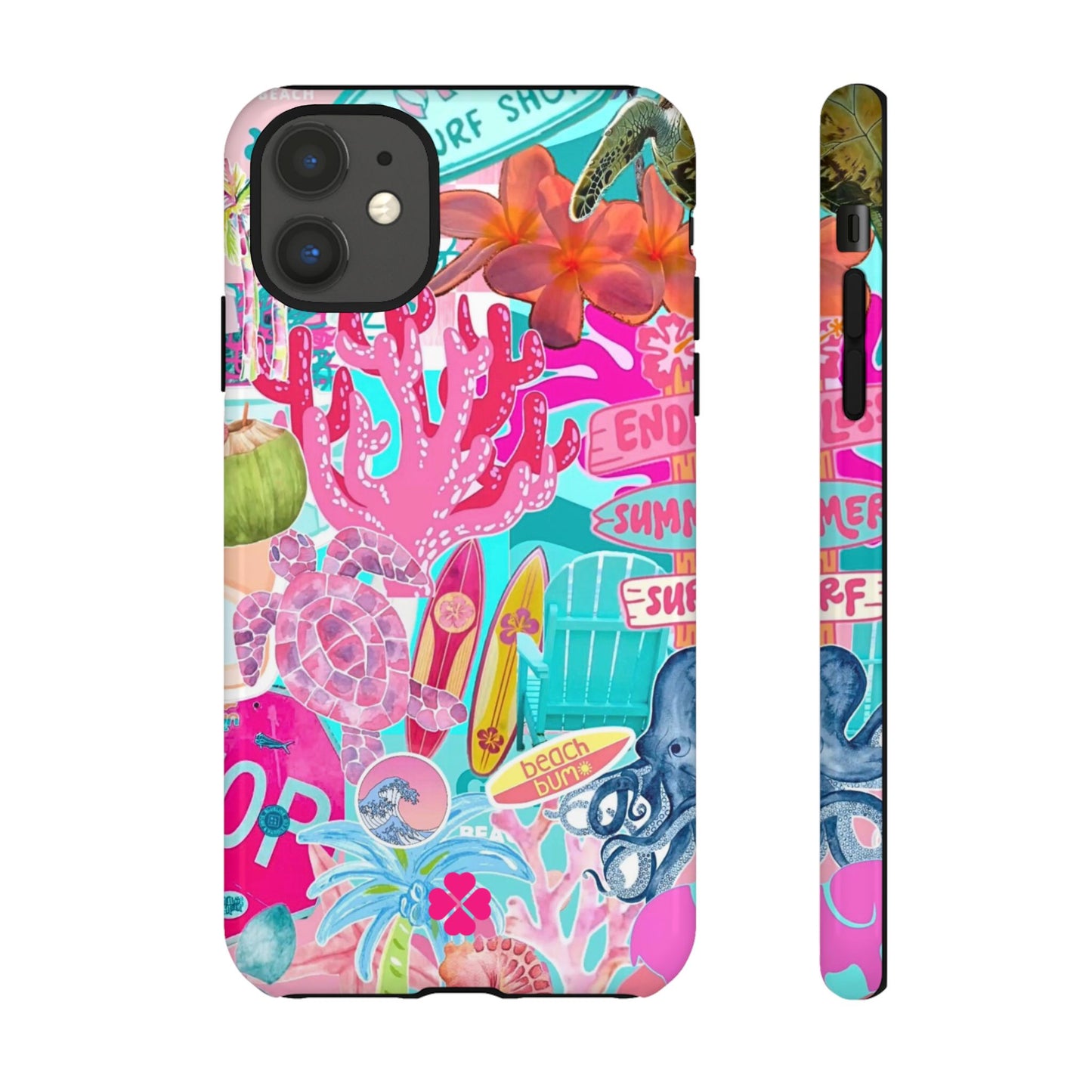 Surf Collage Phone Case