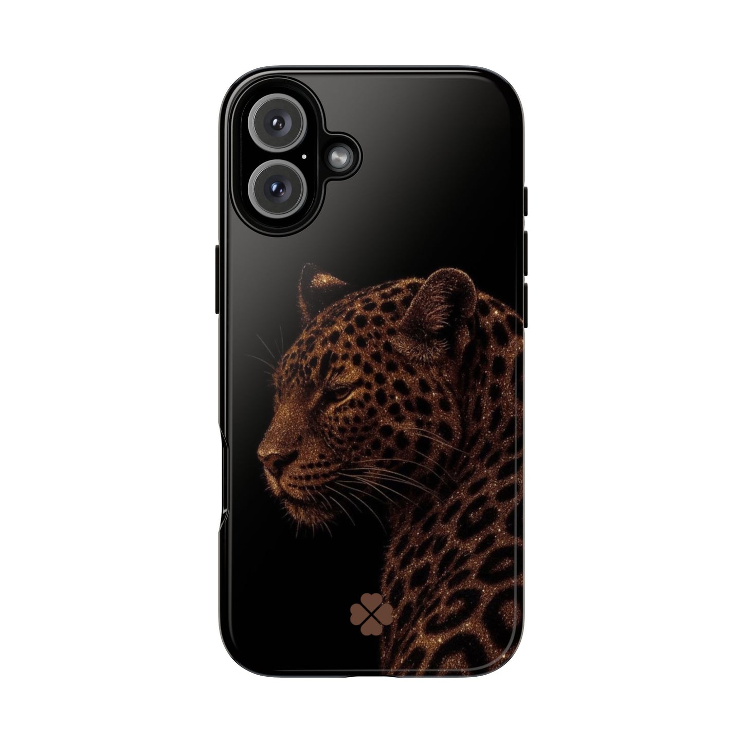 Glitter Leopard Phone Case