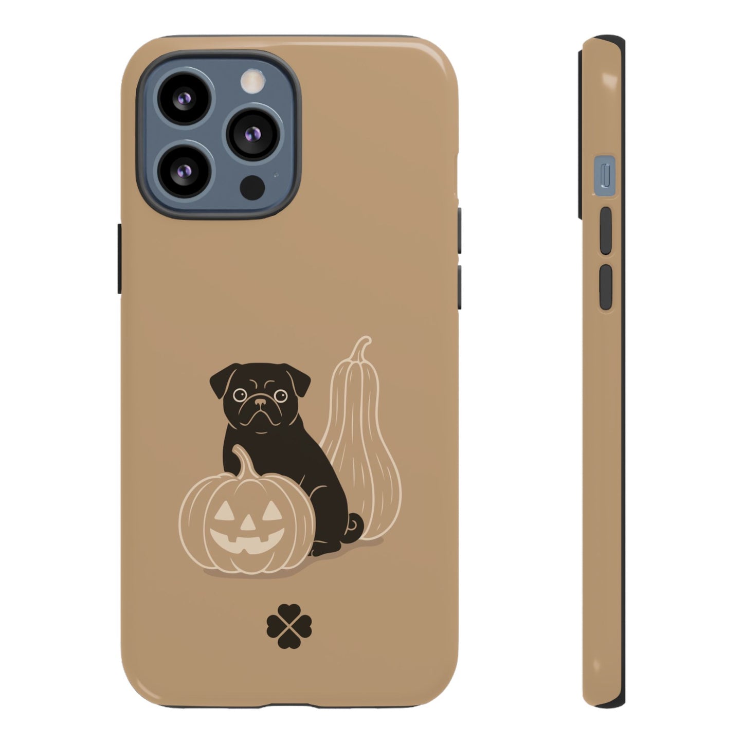 Pumpkin Pug Phone Case