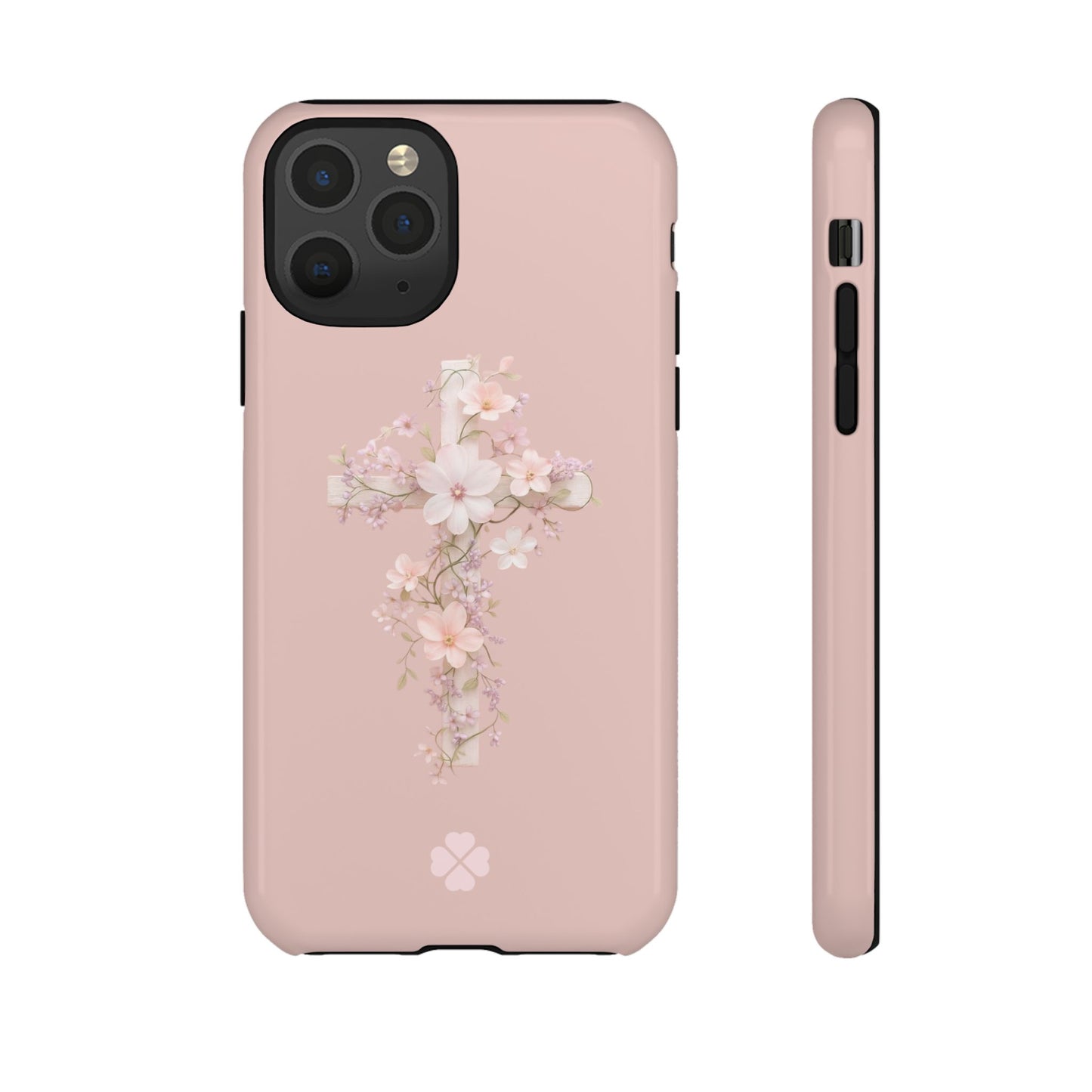 Floral Cross Phone Case